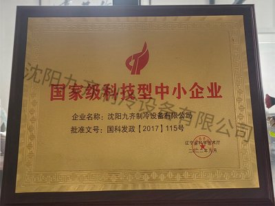 国家级科技型中小企业